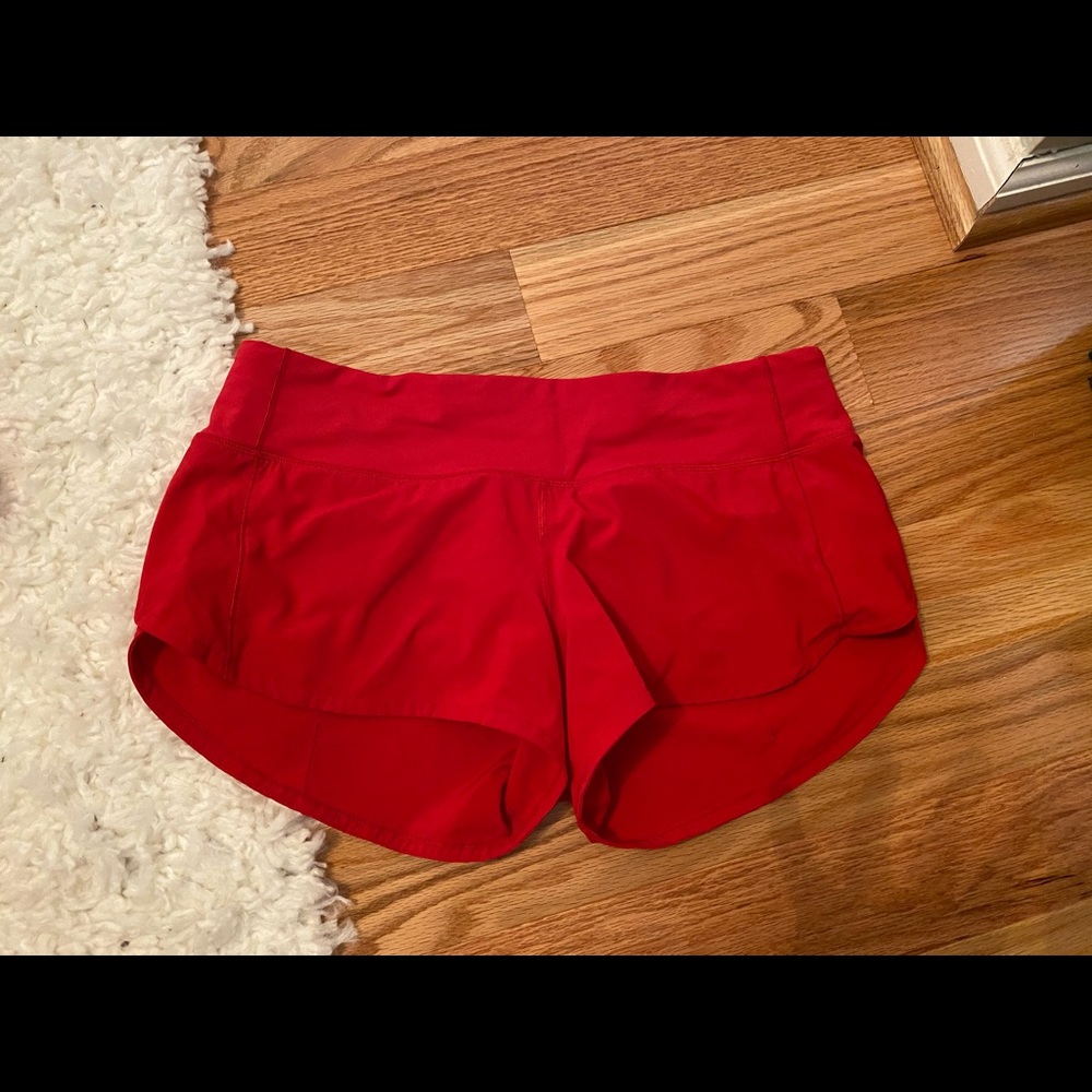 Lululemon speed up shorts 4in